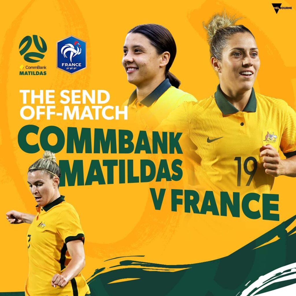 The Final Test Matildas vs France Top Shelf Management